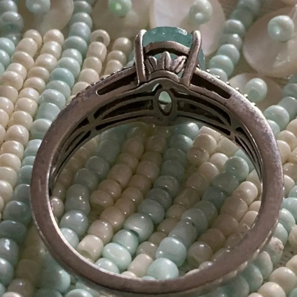 Grandidierite Ring Sz 8